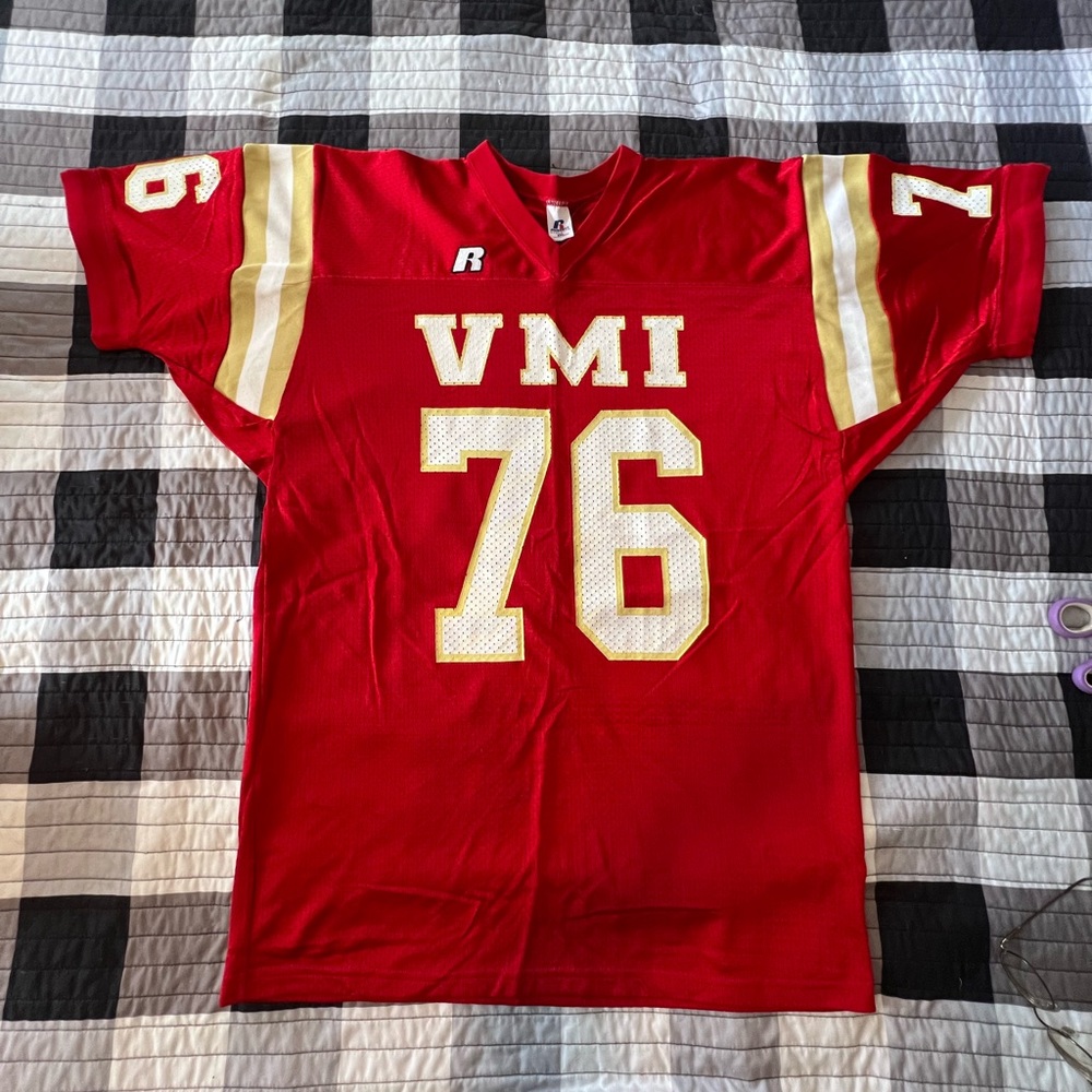 Russell VMI football jersey men’s size XXL
